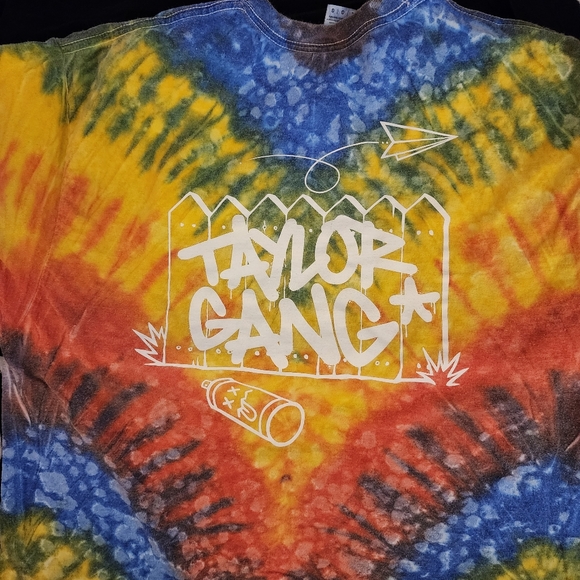 Chevy Woods Taylor Gang Tie Dye Tshirt Sz. Large - Picture 3 of 5